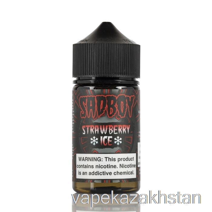 Vape Disposable ICE Strawberry Blood - Sadboy - 60mL 6mg